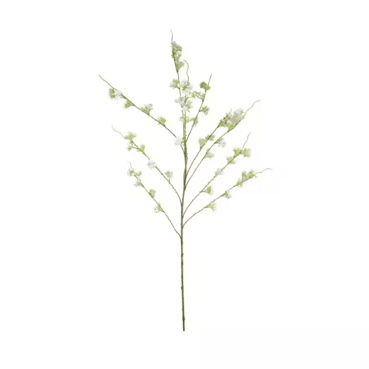 115CM flor de sauce de nieve Artificial Pastoral rama grande planta Artificial DIY decoración del hogar flores artificiales florales - 1