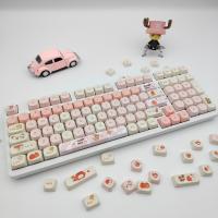 MOA keycaps sublimación caliente 116 pequeño conjunto completo de otoño cachorro teclado mecánico keycaps 98 lindo 104 personalidad 108 (teclado no incluido) - details 2
