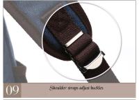 Bolso de Hombro Vintage de Lona PORCHEDDU Gran Capacidad para Hombres Bolsas Escolares para Adolescentes Mochila para Laptop - details 33