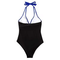 Circy Traje de Baño de Un Pie sin Espalda con Estampado de Leopardo Bikini de Encaje para Mujeres - details 26