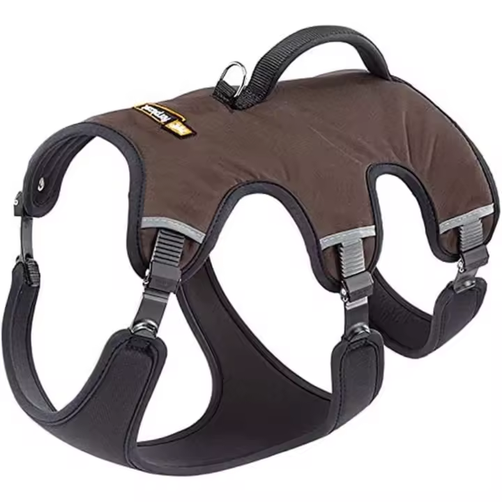 Ferplast Arnés Perro Pequeño ERGOTREKKING Pequeño, Arnés para Perros Antiescape, Antipánico, Perros Galgo, Reflectante, 6 Cierres, Regulable, Adecuado para Excursiones, Suave Acolchado - 1