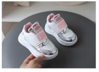 Nuevos zapatos deportivos para niños, superficie de cuero, antideslizantes, casuales, ligeros, para correr - details 13