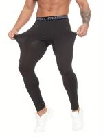 Leggings de compresión de alto rendimiento para hombres, mallas de entrenamiento físico para mejorar el rendimiento físico y la comodidad al correr - details 17