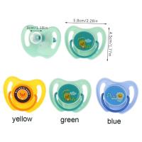 Chupete de silicona para mascotas de dibujos animados, suave con cubierta, chupete calmante para mascotas, resistente a mordeduras, chupete para dormir para limpiar los dientes - details 0