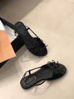 Zapatillas súper geniales, nuevo estilo de hadas de cabeza redonda abierta, sandalias planas de moda - details 9