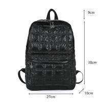Mochila de viaje informal para mujer, bolso de hombro Oxford impermeable, bolso de mano de gran capacidad, monedero negro, paquete escolar - details 41