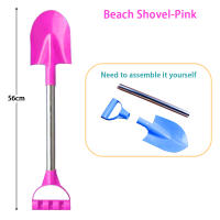Pala de Playa de Acero Inoxidable Juguete de Pica de Madera para Niños - details 7