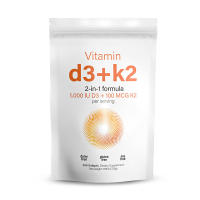 Cápsulas 180 cápsulas Vitamina D3+K2 Sup - details 4