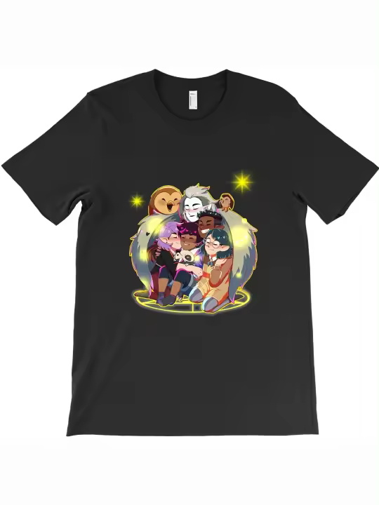 Un regalo Camiseta Bad Girl Coven Camiseta de Halloween Camiseta Regalo para papá Manga corta con cuello redondo suave y cómoda - 1268g - 1