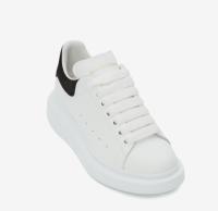 Moda McQueen zapatos blancos zapatillas deportivas anchas zapatos casuales en blanco y negro - details 2