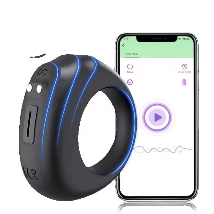 Leten Anillo Vibrante Inteligente Delayo de Ejaculación Controlado por APP - 1