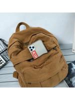 Mochila de Lona Vintage para Mujer Nueva Moda Escolar Bolsa de Laptop para Viajes - details 4