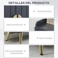 Zapatero Estrecho con 2 Puertas Mueble de Zapatero Ajustable para 15 Pares de Zapatos Blanco - details 15