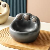 Cuenco de cerámica de gran capacidad para gatos, cuenco antivuelco antideslizante, forma de rana, alimentador para beber para gatos, comida para mascotas - details 7