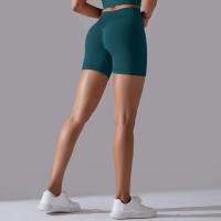 Shorts de Yoga sin Costuras para Mujer Ouwu Ropa Deportiva de Cintura Alta con Reforzo - details 3