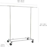 Perchero de Cromo Elegante Soporte para Abrigos y Paraguas - details 4