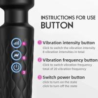 Vibrador AV potente de 20 modos, varita mágica para mujeres, estimulador de clítoris, Juguetes sexuales, masajeador de punto G femenino, producto erótico para adultos - details 10