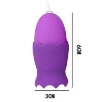 Mini Vibrador Estimulador de Clítoris en Forma de Huevo Masaje Vaginal Lengua Oral - details 5