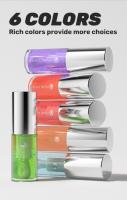 Aceite labial de color caramelo, líquido hidratante, antifisuras - details 6