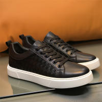 Zapatos de cuero tejidos a mano, zapatos de estilo británico para hombres - details 20