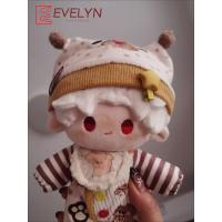 Evelyn-ropa para muñecos de peluche de 20cm, juego de Anime, figuras de Love and Deepspace Zayne Sylus, monos de vestir, sombrero, accesorios de regalo - details 4