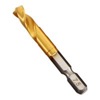 Broca helicoidal de acero inoxidable, abridor de agujeros de vástago hexagonal ultracorto, taladro especial para madera y Metal, 2-11MM, nuevo - details 1