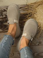 Zapatos Casuales para Mujer Slip-Ons, Transpirables y Cómodos Zapatos Deportivos, Versátiles para Caminar sobre Suela Suave - details 22