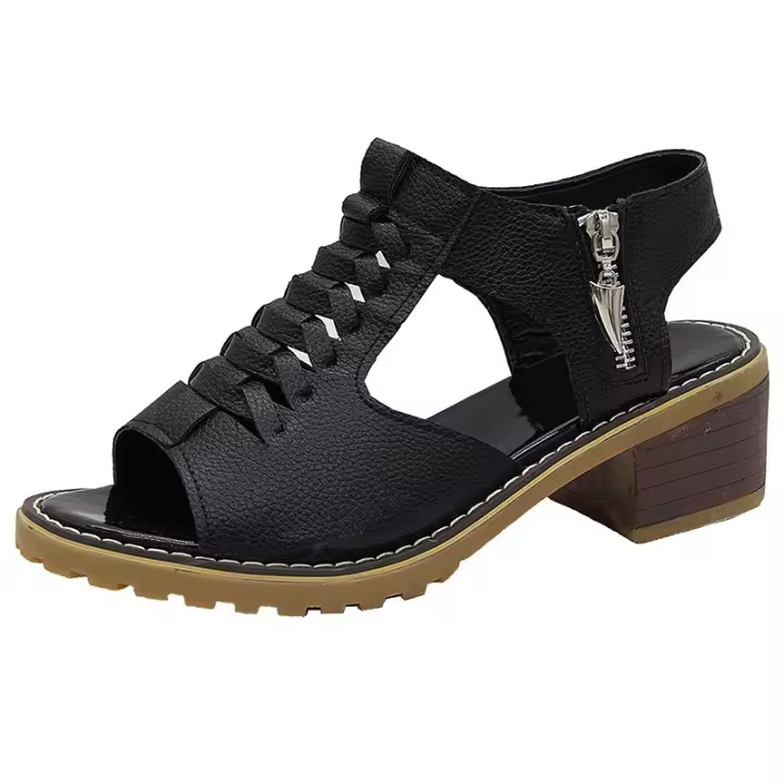 mujeres verano tacones altos sandalias zapatos - 1