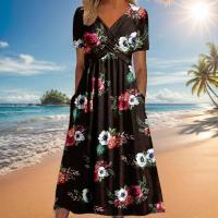 Vestido de manga corta informal para mujer, Verano - details 3
