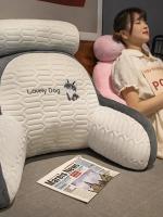 Cojín de respalda grande de látex Almohada cómoda para dormir y jugar en móvil - details 1