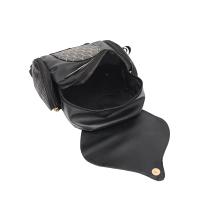 Mochila Elegante y Fresca de Cuero PU Negro con Diseño de Búho Bolso para Mujer, Mochila para Niñas - details 8