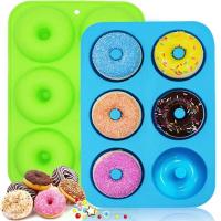 Molde de Silicona Antiadherente para Donuts Fácil de Calentar y Desmoldear - details 0