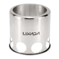 Lixada - Estufa de leña portátil de acero inoxidable para acampar al aire libre, quemador de cocina liviano para picnics - details 15