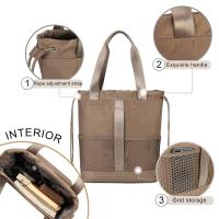 Bolso de transporte clásico para mujer, bolso universitario de Color sólido, mochila informal, mochila de lujo de alta gama - details 3