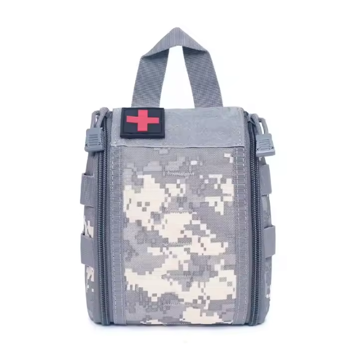 Bolsa para botiquín de primeros auxilios, botiquín médico para acampar, senderismo, caza, herramienta de supervivencia, bolsa de cintura - 1