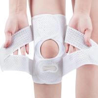 Rodillera ajustable de 1 piezas para hombre y mujer, soporte con almohadilla de Gel para rótula, dolor de rodilla, ACL, MCL, recuperación de lesiones, entrenamiento, deportes - details 14