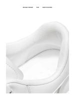 Zapatos zapatos de hombre 2025 verano nueva marca de moda transpirable zapatos deportivos suela gruesa aumentando casual pequeño blanco zapatos de junta - details 3