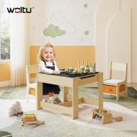 Asientos para Niños Mesa y 2 Sillas con Espacio de Almacenamiento para Juegos de Niños en Edad Preescolar Muebles - details 1
