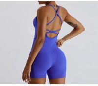Bodysuit de Yoga para Mujeres Ropa de Exercicio de Nylon Secado Rápido - details 4