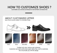 Cuero genuino formal de alta calidad para hombres, doble moda con zapatos casuales, moda masculina, fiesta, zapatos de negocios - details 1