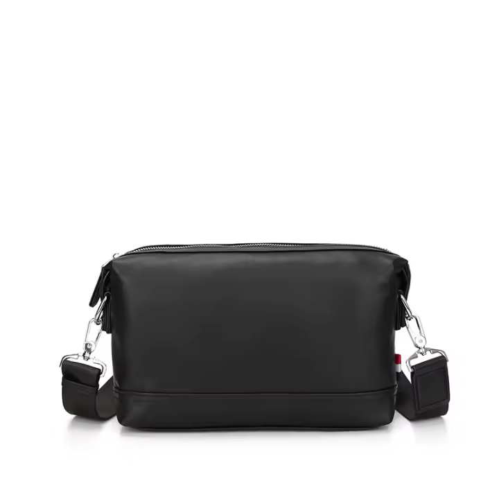 Bolso de hombro de gran capacidad para hombres, nuevo bolso informal de moda para hombres, bolso de mensajero de cuero versátil, bolso de embrague multifuncional para hombres - 1