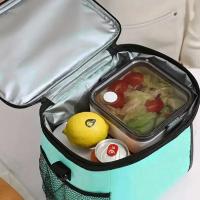 Bolsa de almuerzo aislada, bolsas de almuerzo grandes para mujeres y hombres, bolsa de almuerzo reutilizable con correa de hombro ajustable - details 31