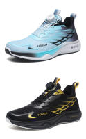 Hebilla rotativa zapatillas de deporte de los hombres aumento de altura 2025 nueva malla transpirable zapatos para correr juventud zapatos casuales - details 18