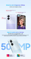 Teléfono Negro View COLOR 8 Pantalla de 6.75 pulgadas a 90Hz 128GB/256GB Cámara Trasera de 50MP Batería de 6000mAh Carga Rápida de 18W GPS Incluido - details 6