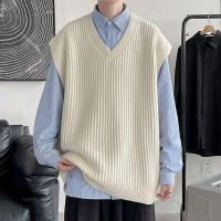 Suéter Preppy Estilo Coreano para Hombres 5XL Viste con Estilo Callejero para Jóvenes - details 8