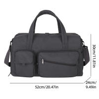Bolsa de lona deportiva para Yoga, bolsa de gimnasio en seco y húmedo con mochila escolar, bolso de viaje, senderismo al aire libre, Camping, equipaje, mochila escolar - details 0