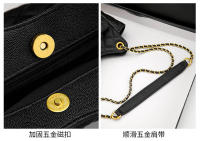 Nuevo bolso de mensajero de hombro con cadena de diamantes, versátil bolso de hombro de primavera y verano para mujer. - details 13