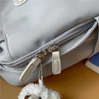 Mochila de gran capacidad para mujer, morral escolar de viaje de negocios, resistente al agua, color negro - details 19