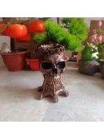 Cráneo de Halloween Popular, escultura de resina para decoración del hogar, maceta de flores, adorno para vacaciones - details 17