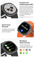 Reloj inteligente 7 Ultra para hombre, dispositivo con memoria de 32GB, GPS, NFC, Pantalla AMOLED de 2024 pulgadas, rastreador de Fitness, para Android e iOS, novedad de 1,53 - details 18
